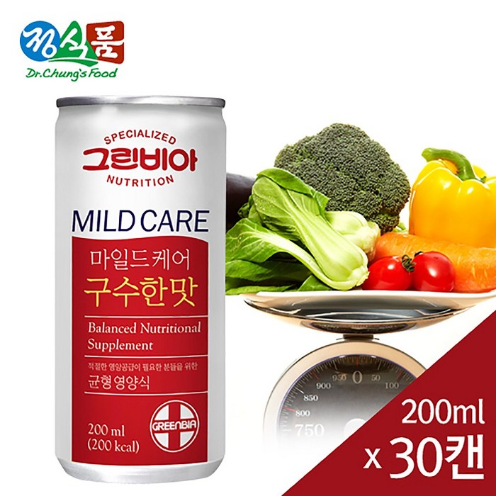 그린비아 마일드케어 구수한맛 200ml x 60캔 대표 이미지 - 당뇨식 추천