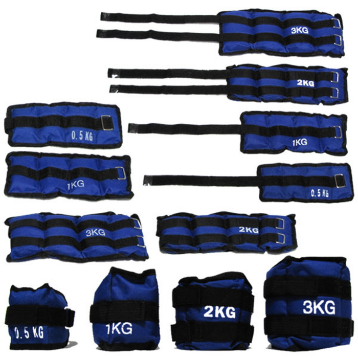정스포츠 모래주머니0.5kg 1kg 2kg중량밴드 손목발목 헬스용품, 01. 0.5kg (0.25kg X 2) 대표 이미지 - 모래 주머니 추천