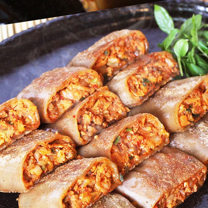 [산지직송] 메밀피로 구수하고 국산김치로 매콤한 전병! 메밀전병, 480g, 2개 대표 이미지 - 김치만두 추천