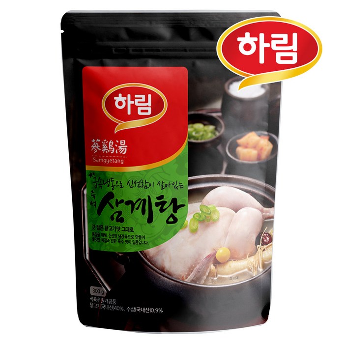 하림 즉석 삼계탕, 800g, 2개 대표 이미지 - 삼계탕 재료 추천