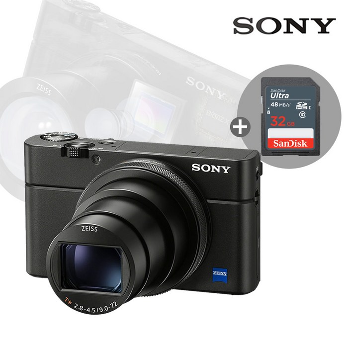 소니 DSC-RX100M6 +32GB메모리 (RX100VI) 하이엔드카메라, 단일구성