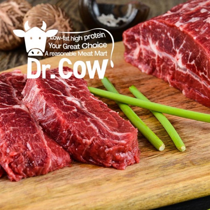 [닥터카우] 수입산 소고기 미국산 (초이스) 부채살 2kg(200gx10), 1개, 부채살 (스테이크용) 2kg(200gx10) 대표 이미지 - 육전 맛집 추천
