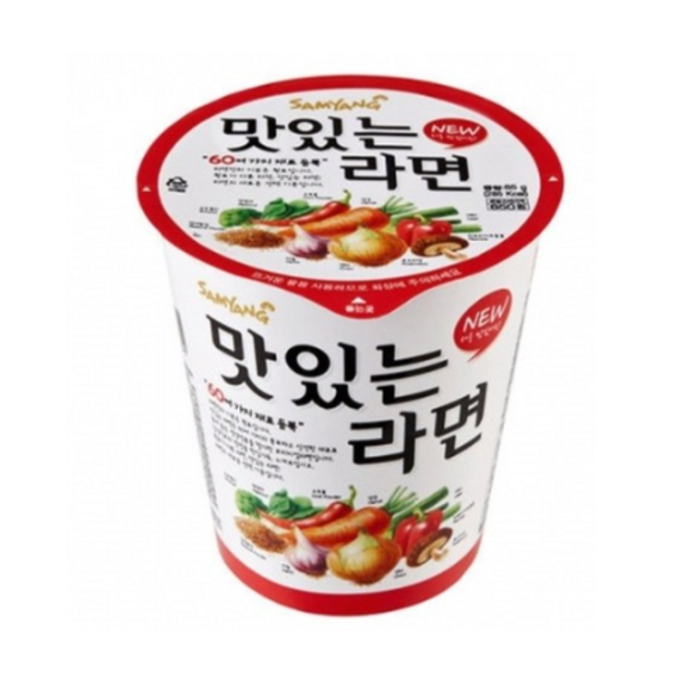 삼양 맛있는라면 컵라면 소컵 65g, 18개 대표 이미지 - 삼양 컵라면 추천