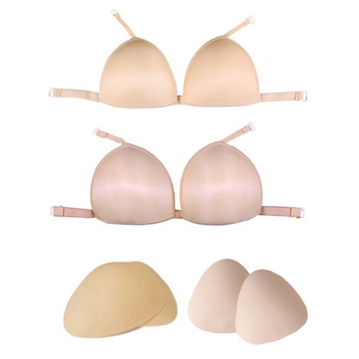 수영브라캡 스폰지 볼륨 브라캡 실리콘캡 누드브라캡 대표 이미지 - 수영복 브라캡 추천
