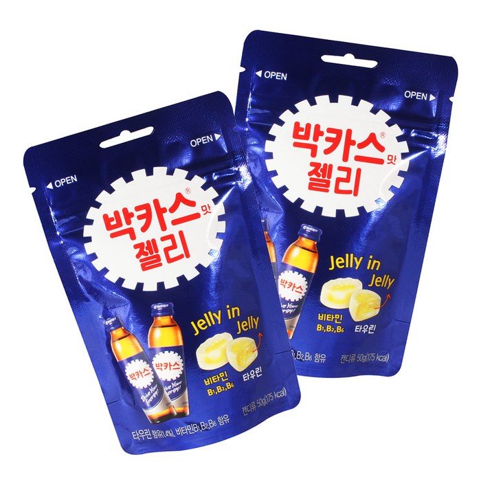 동아제약 박카스맛 젤리, 50g, 16개입 대표 이미지 - 타우린 추천