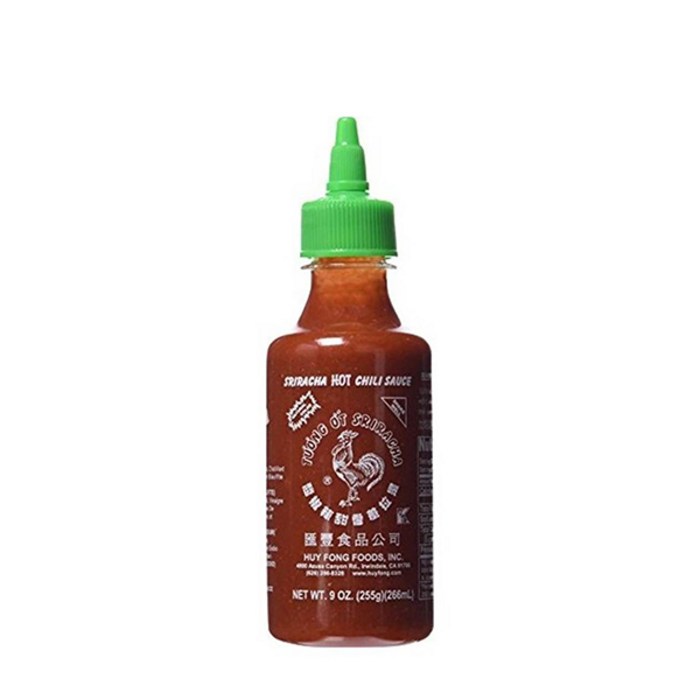 허이펑 닭표 스리라차 핫 칠리 소스, 255g, 24개 대표 이미지 - 닭가슴살 소스 추천