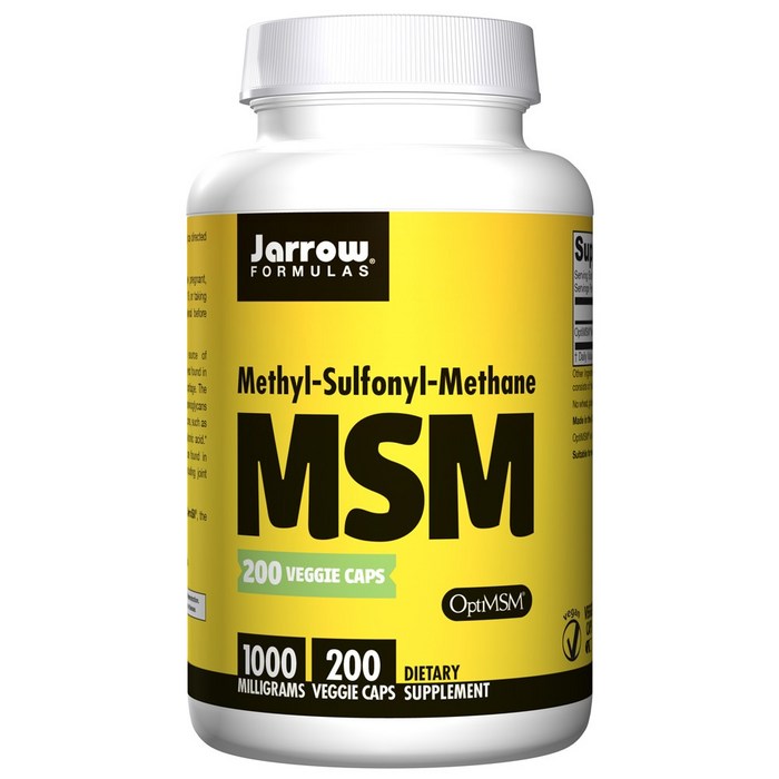 재로우 MSM 1000mg 베지 캡 글루텐 프리, 200개입, 1개 대표 이미지 - MSM 추천