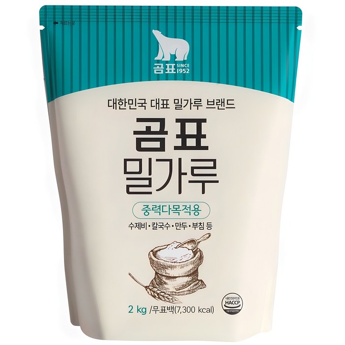 곰표 밀가루 중력 다목적용 곰표 밀가루 중력 다목적용