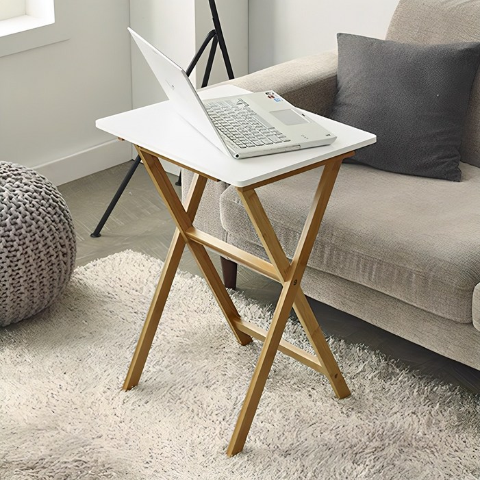 Athome 원목 컬러 접이식 테이블