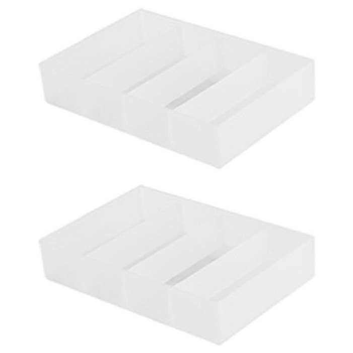 마메 칸막이 반투명 다용도 정리함 특대형