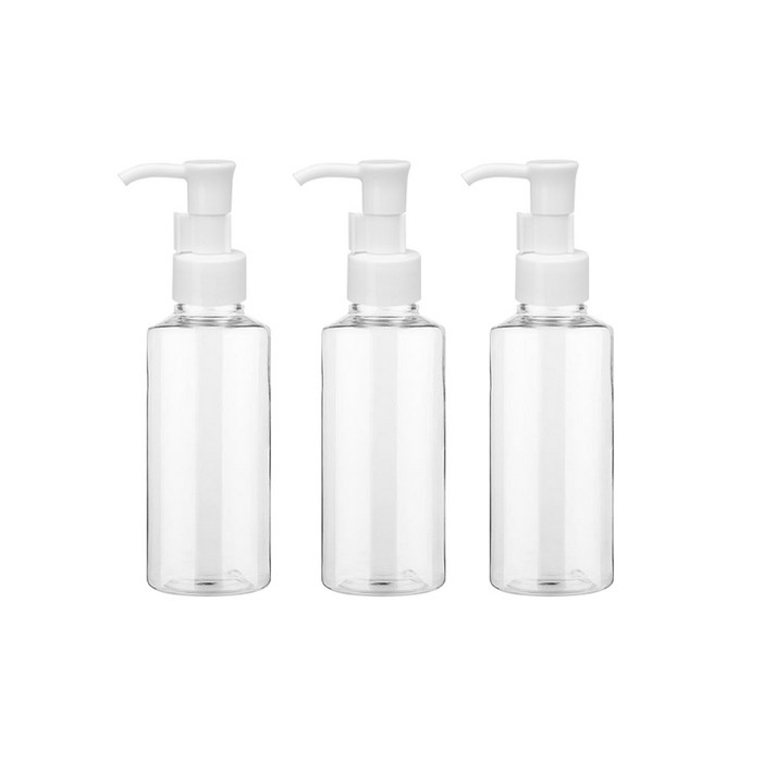 병도매닷컴 AC100 투명 디스펜서  오일마개, 100ml, 3세트