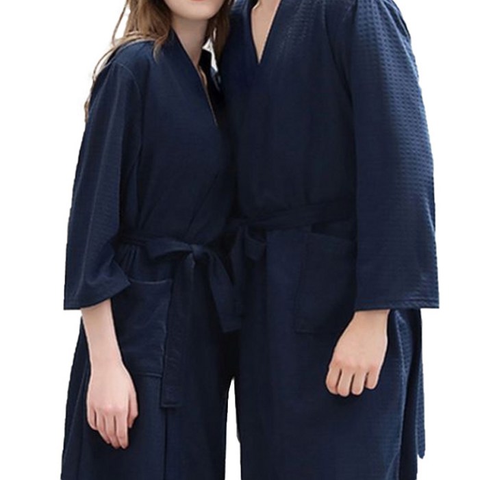 극세사 와플 샤워 가운 XL