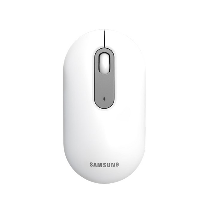 삼성전자 블루투스 2.4 겸용 듀얼 무선 모드 멀티페어링 마우스 SMM1000QW, SMM1000QW, 화이트