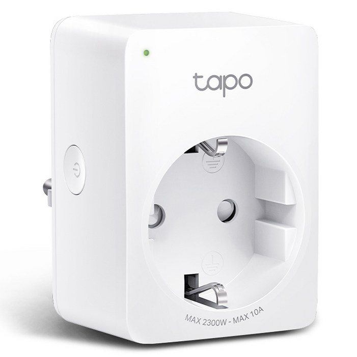 타포 10A IoT 스마트 모니터링 미니 WiFi 전원 플러그, Tapo P100M, 1개
