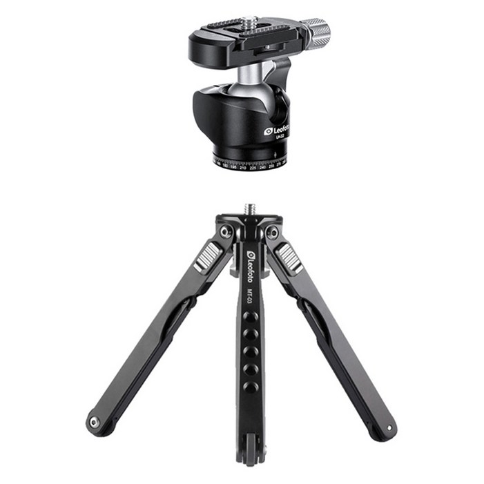 레오포토 미니삼각대 + 볼헤드 키트 세트