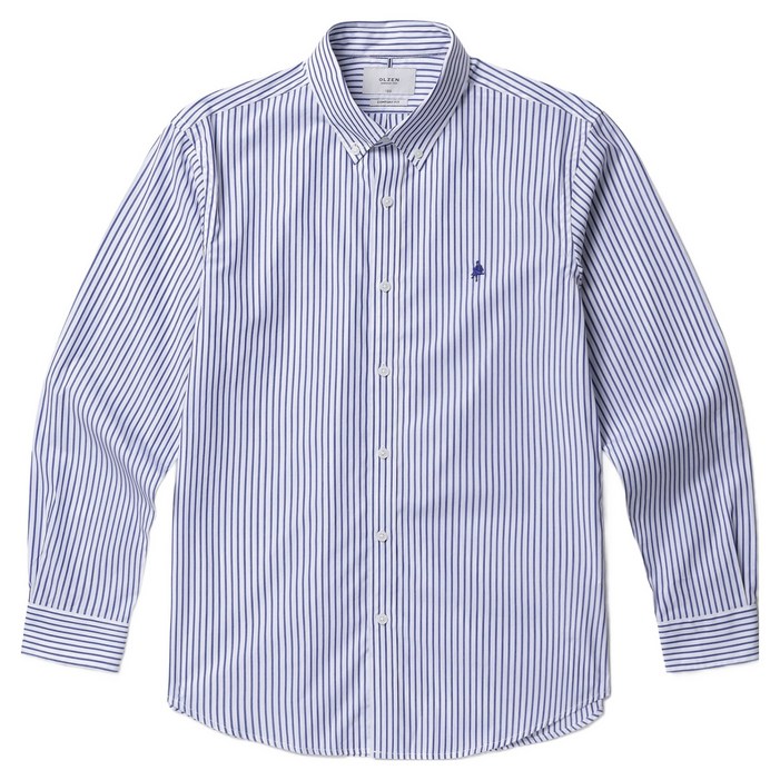 올젠 남성용 면 포플린 드레스 셔츠 ZOD5WD1304