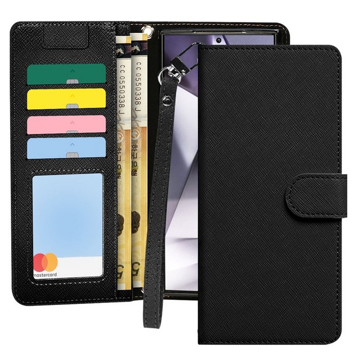 아이엔픽 사올린 소가죽 지갑 다이어리 휴대폰 케이스