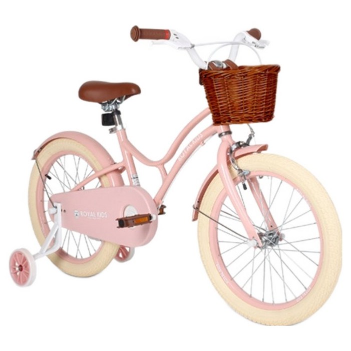 로얄키즈 아동용 클래식 네발자전거 18인치