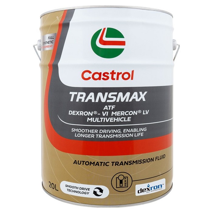 캐스트롤 트랜스맥스 덱스론6 머콘 합성 자동변속기오일 20L