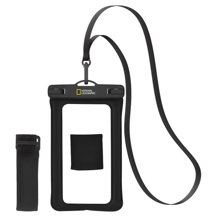 내셔널지오그래픽 4중 잠금 스마트폰 방수팩 + 넥스트랩 + 암밴드