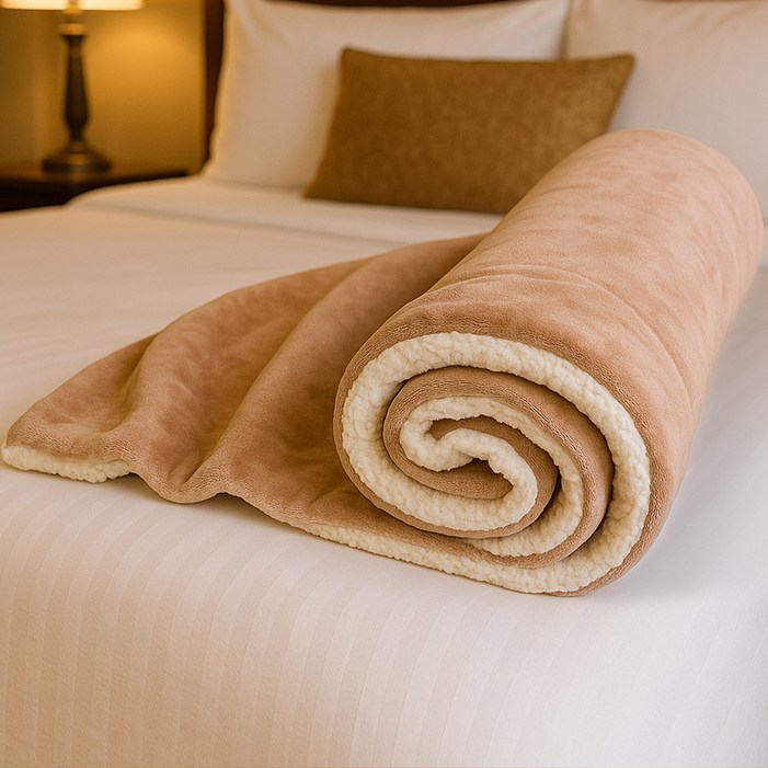 라이프란스 포근양 극세사 담요