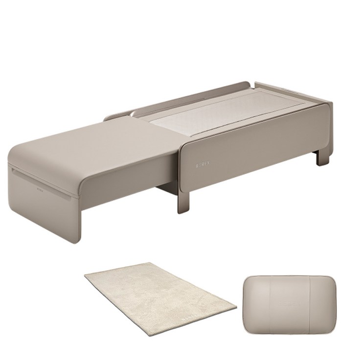 코웨이 비렉스 안마베드  마사지쿠션  러그 방문설치, MBB01, 샴페인 베이지