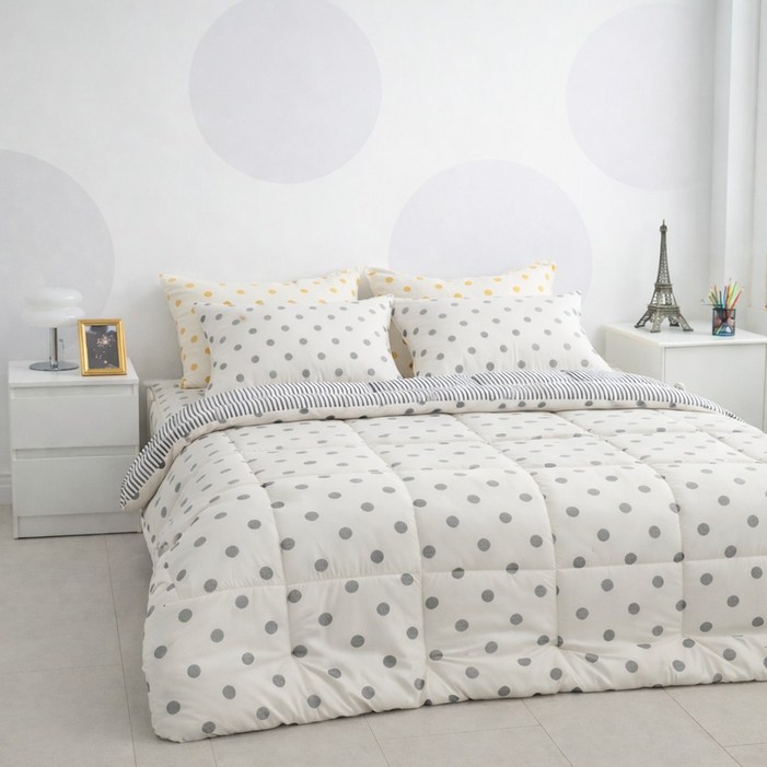 노스 코코 워싱 마이크로 먼지없는 사계절 차렵이불