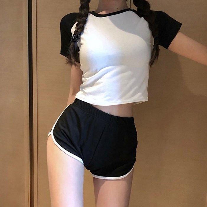 데이룸 여자 돌핀팬츠 랍빠 트레이닝 집에서입는 반바지 숏팬츠 데이룸 여자 돌핀팬츠 랍빠 트레이닝 집에서입는 반바지 숏팬츠