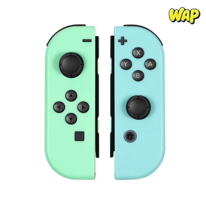 WAP 닌텐도 스위치 OLED 및 스위치2 호환 조이콘, 민트스카이블루, 1세트, HSSW506