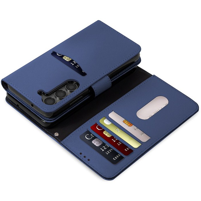 폰누리 백포켓 카드수납 가죽 다이어리 휴대폰 케이스