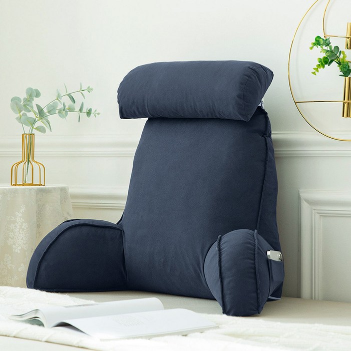 BIKASU 1인용 다용도 등받이 쿠션 사무실 소파 침대 헤드쿠션