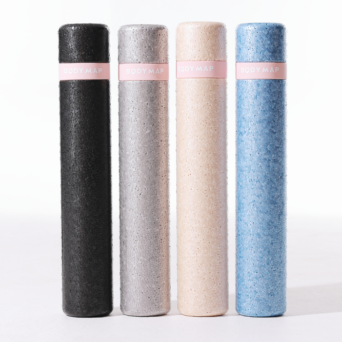 EPP 하드 폼롤러 45cm 슬림 지름 8cm, 그레이 시그니처밴드, 1개