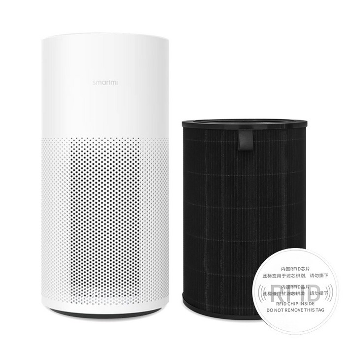 샤오미 스마트미 공기청정기 호환 필터 KQJHQ01ZM RFID칩 포함 Xiaomi SmartMi, 1개, 스마트미 블랙 H13