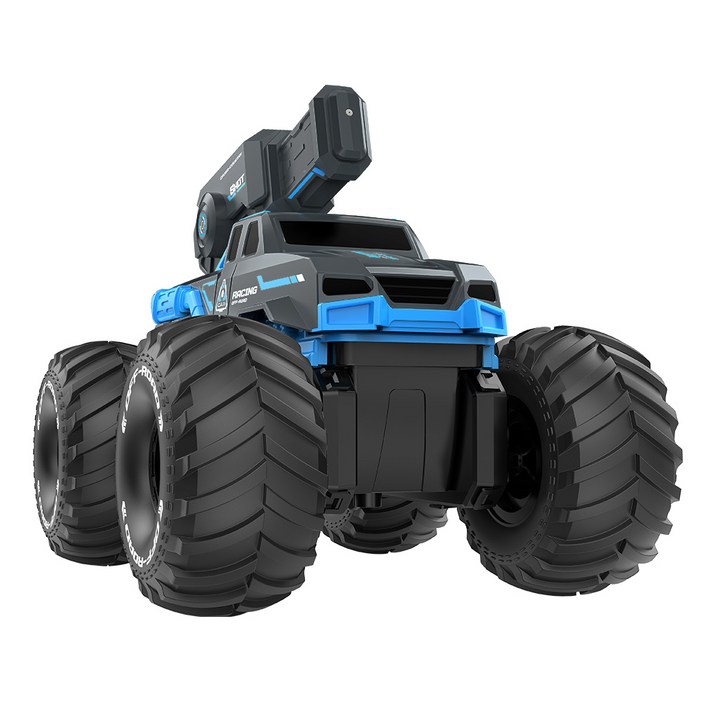 UB 수륙양용 워터건 RC카 오프로드 오토 듀얼 컨트롤, 블루, 1개