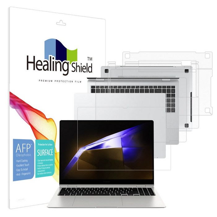힐링쉴드 갤럭시북54 프로 360 16인치 NT960QHAQGK 올레포빅 액정보호필름1매 외부3종, 1개