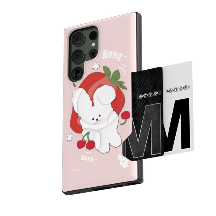 별다섯 자석 맥세이프 카드 케이스 2장 수납 타이니테일즈 후르츠 반이