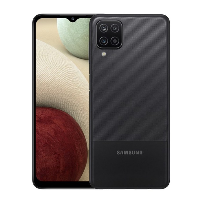 갤럭시 A12 자급제 새제품 SMA125 초등학생폰 효도폰 키즈폰, 블랙 자급제 새상품, 32GB