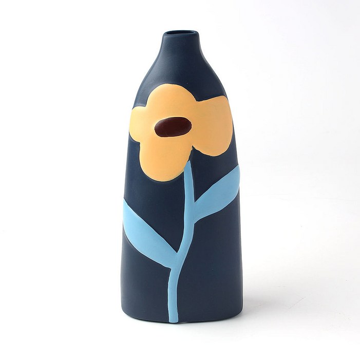 거실 사무실 플라워 인테리어 도자기 디자인 꽃병