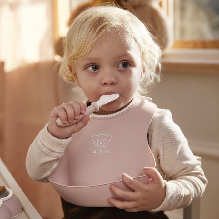 [공식] 베이비뵨 베이비 빕 이유식 턱받이 1개입