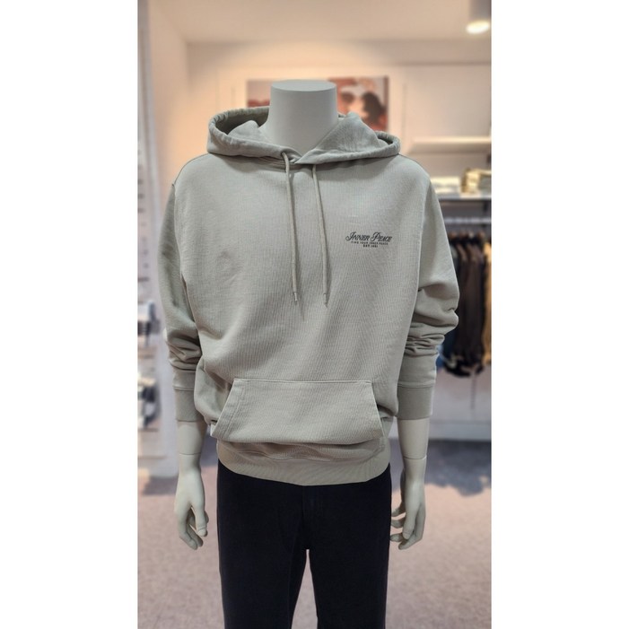 지오다노 남자 프렌치테리 그래픽 프린트 후드티셔츠 (웰니스) 025517