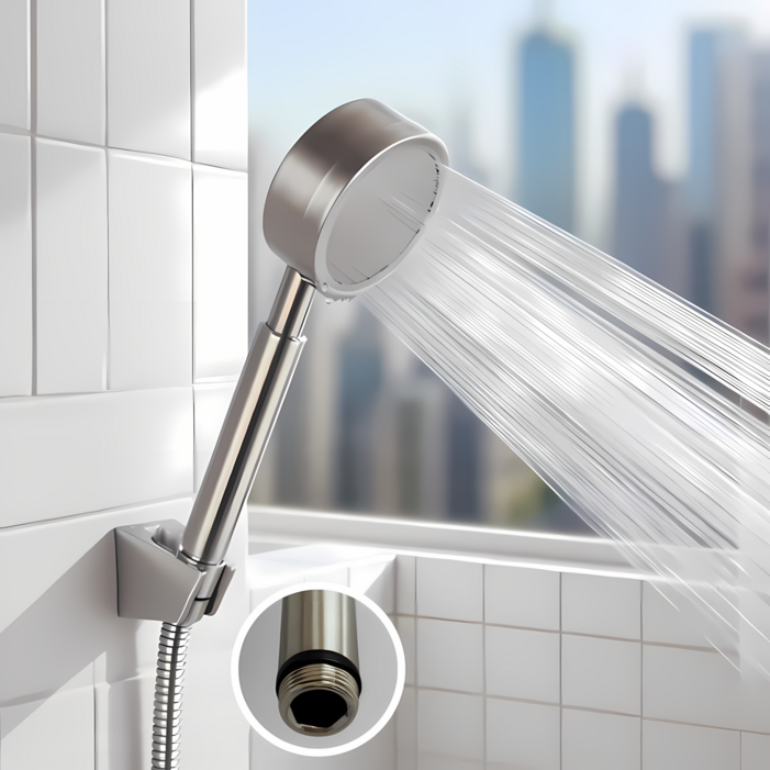 루벤하임 호텔식 절수 수압상승 스테인리스 샤워기헤드