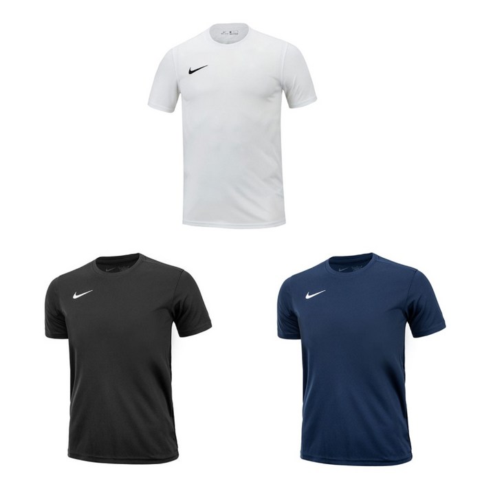 나이키 주니어 드라이 파크 저지 유소년 어린이 스우시 반팔 티셔츠