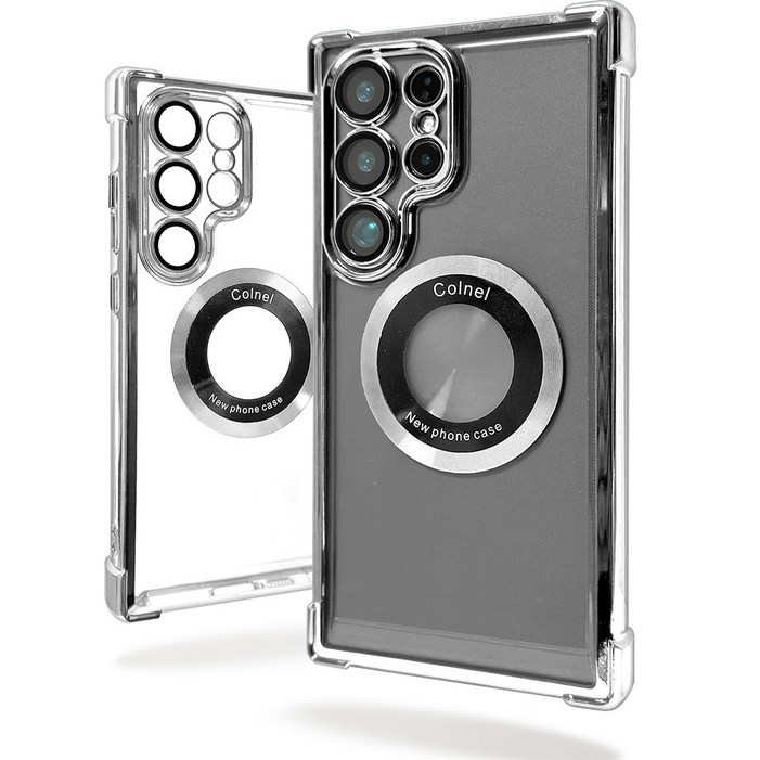 갤럭시 맥세이프 풀커버 마그네틱 투명 케이스