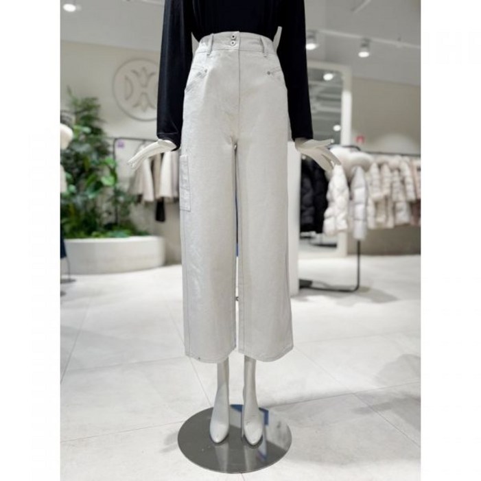 듀엘 아웃포켓 와이드 데님팬츠 D241PSA406