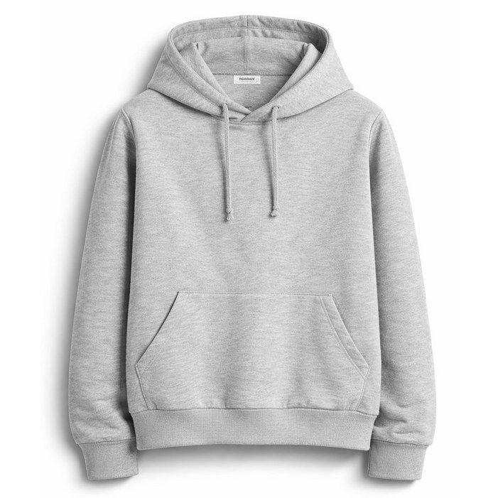 탑보이 남녀공용 특양면 무지 후드티 KKA034