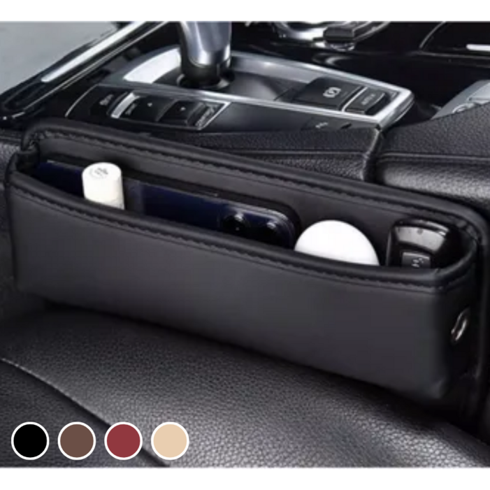 에잇디즈 멀티 수납 공간 확장 차량 사이드 포켓, 블랙, 1개