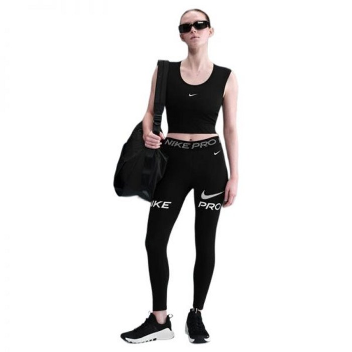 나이키 여성 프로 미드라이즈 7 8 메쉬 패널 그래픽 레깅스 HV2307010 1667144