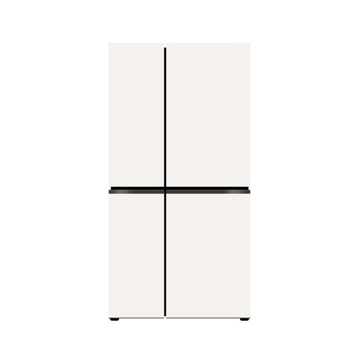 LG전자 디오스 냉장고 S834MEE30E 베이지 832L