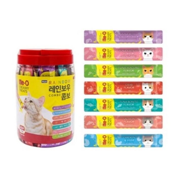 미오 크리미 레인보우 콤보 15g 49개입, 49개, 15g