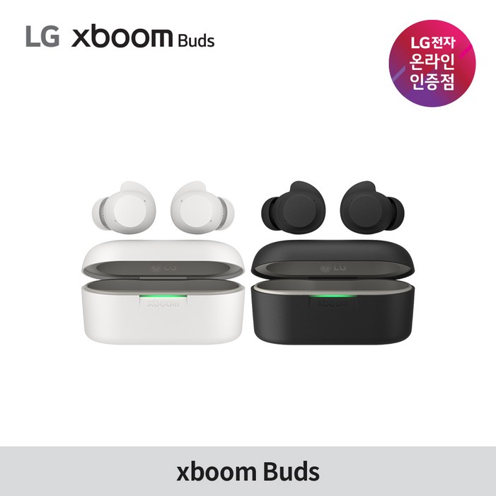 LG전자 엑스붐 버즈 XBOOM BUDS 블루투스 이어폰, 화이트, XBOOM BUDS